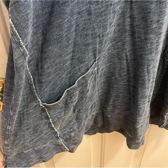 Blue We the Free Oversized Shirt - Picture 3 of 6